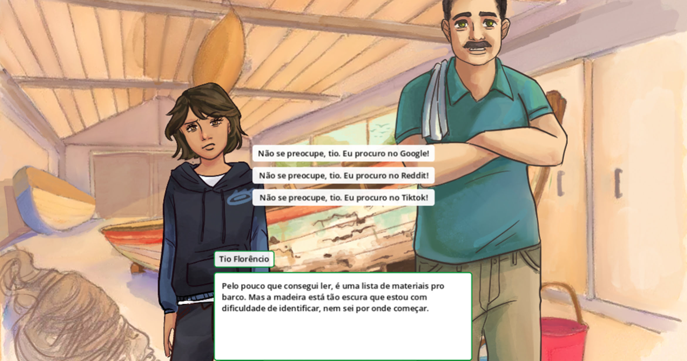 Protagonista e Tio Florencio